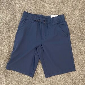 Navy Blue Youth Boys Casual Shorts